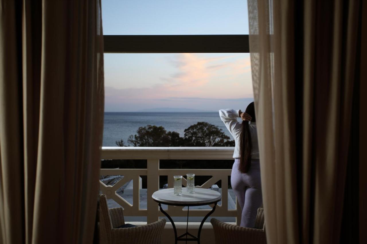 Aithra -Agios Petros Andros Villa Гаврион Екстериор снимка