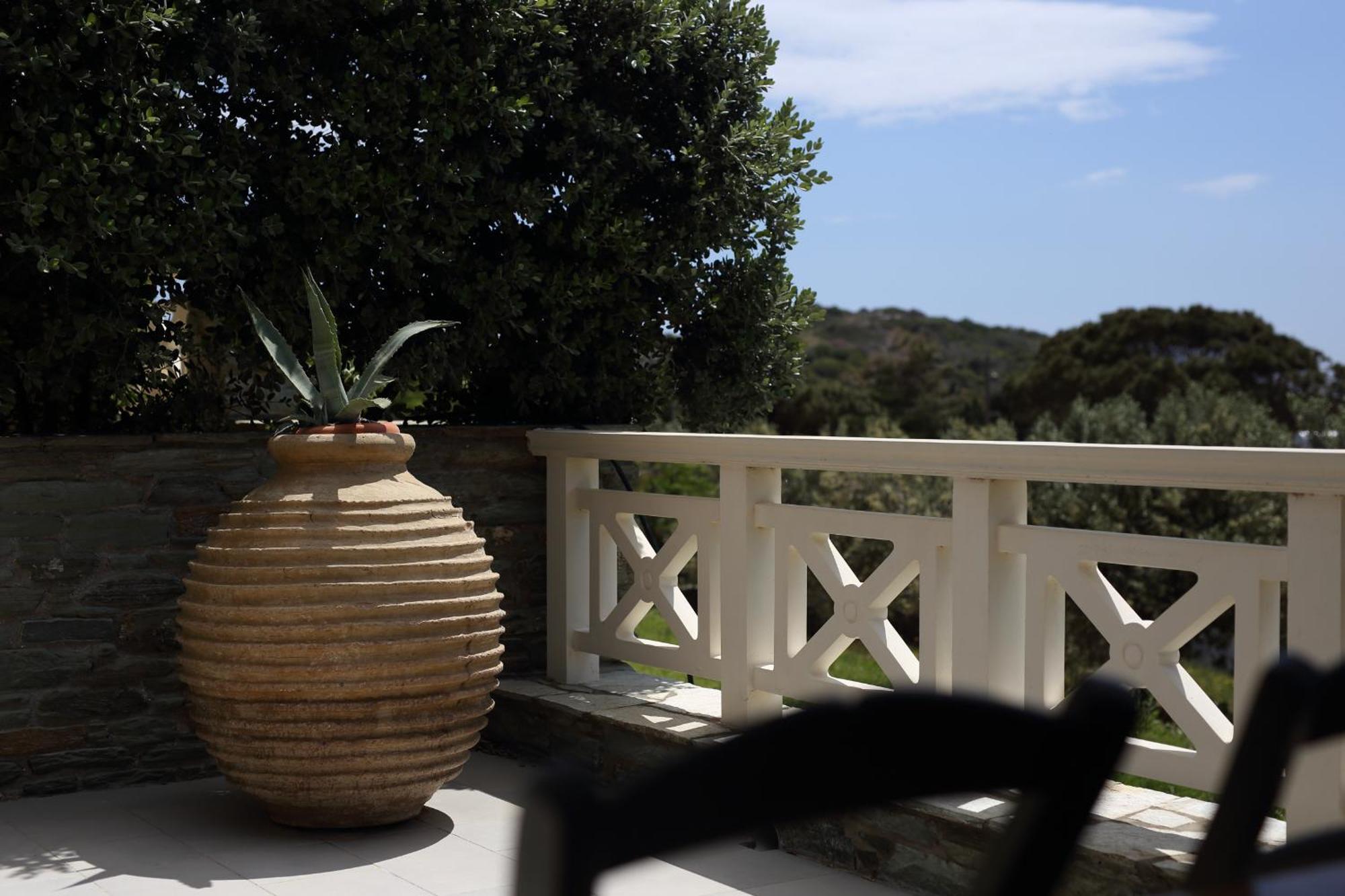 Aithra -Agios Petros Andros Villa Гаврион Екстериор снимка