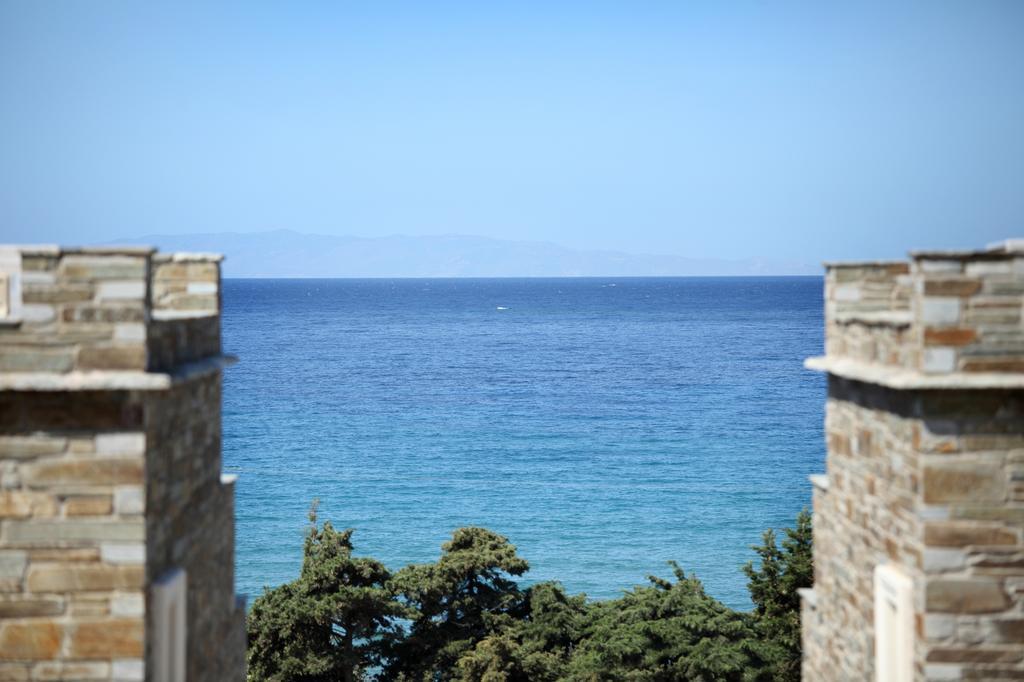 Aithra -Agios Petros Andros Villa Гаврион Екстериор снимка