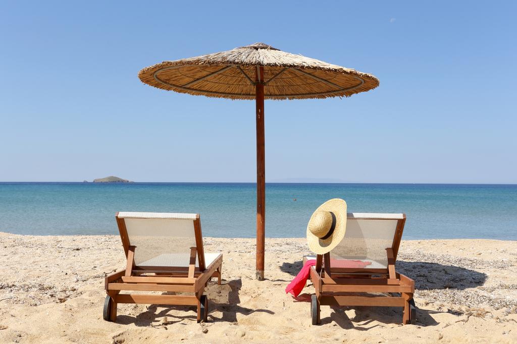 Aithra -Agios Petros Andros Villa Гаврион Екстериор снимка